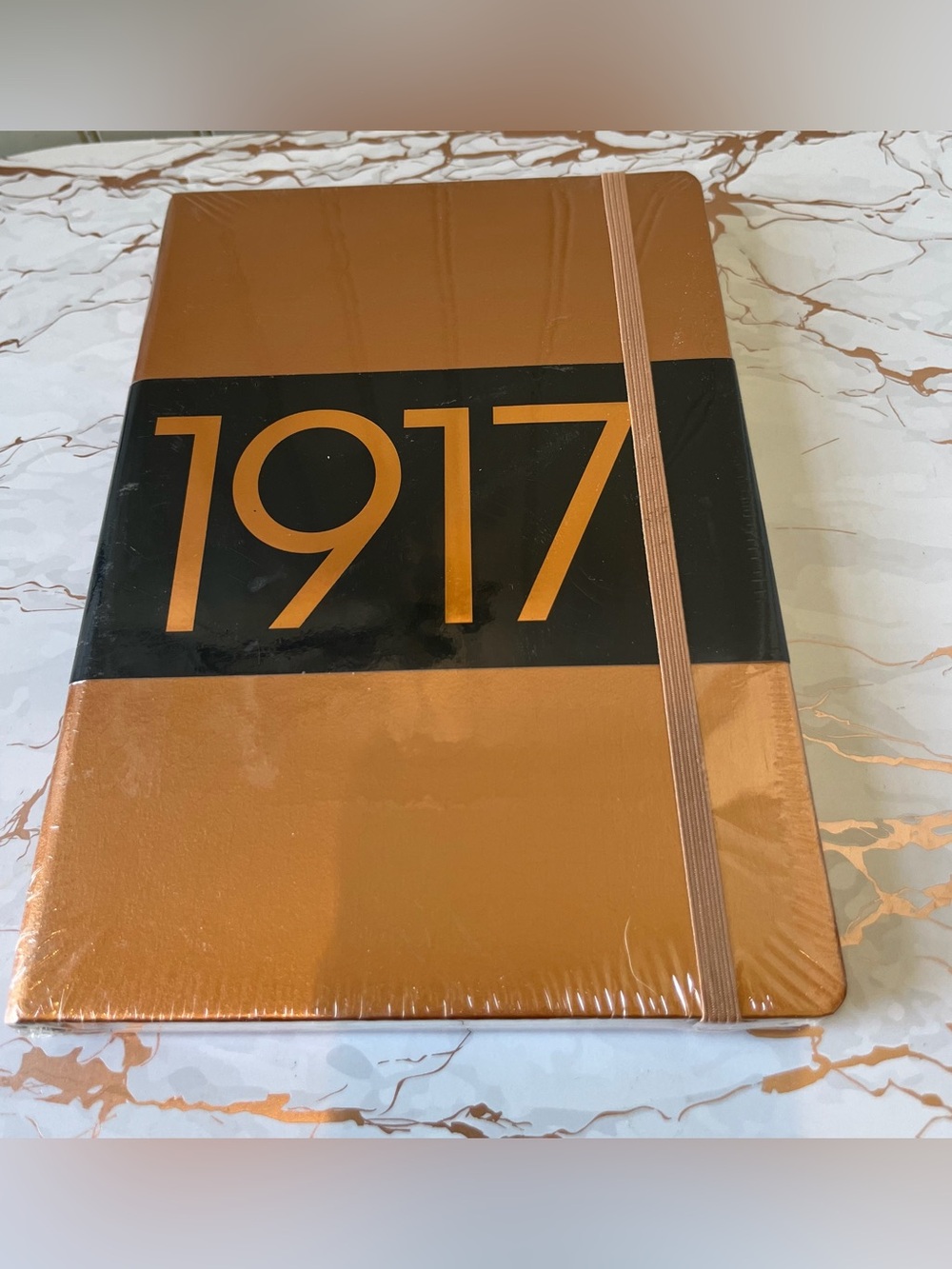 LEUCHTTURM1917 1917 METALLIC COPPER A5 DOTTED NOTEBOOK 355680 NEW SEALED